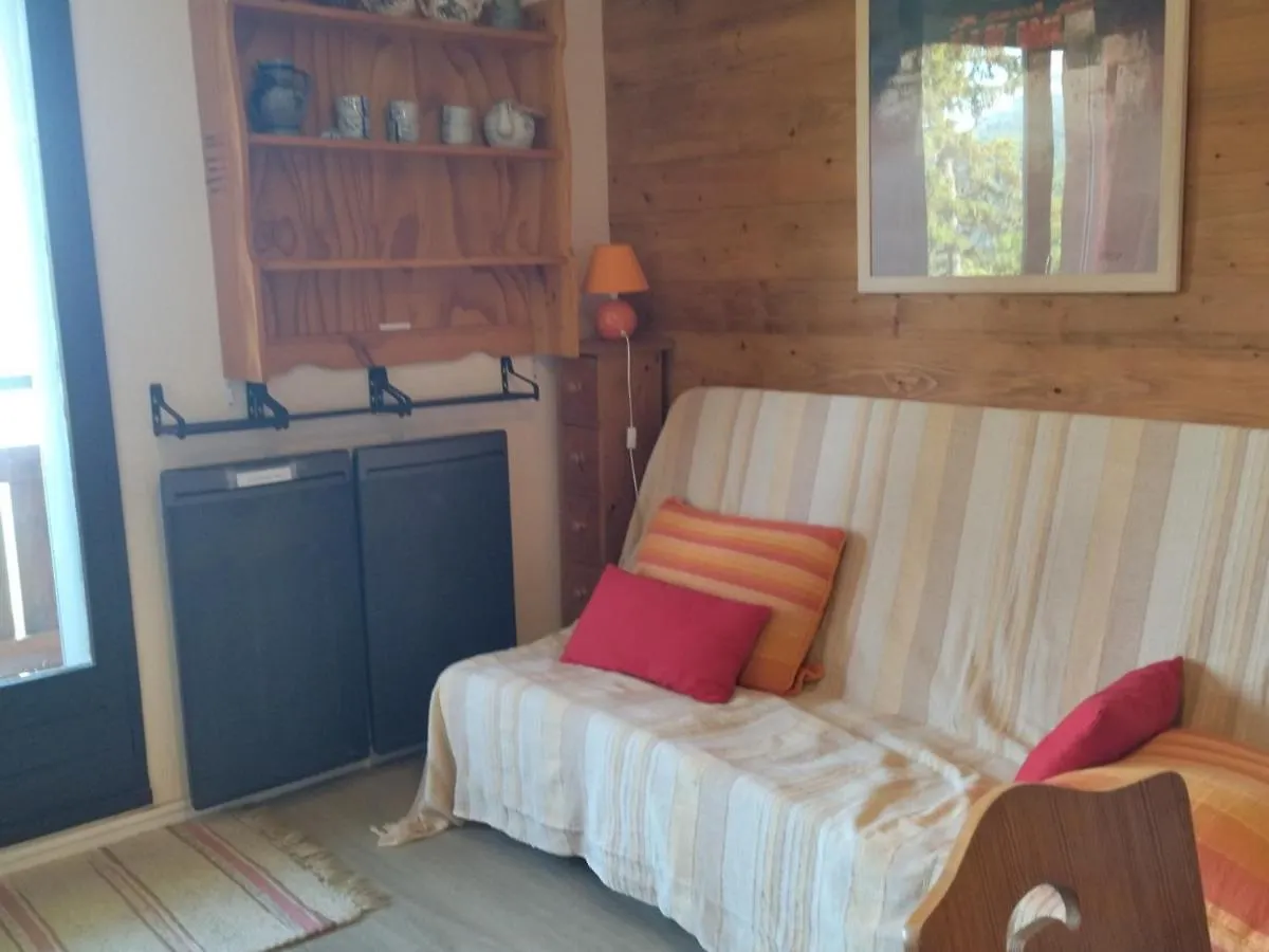 2 Pieces Cabine Au Pied Des Pistes Avec Balcon, Cuisine Equipee Et Services Optionnels - Fr-1-557-64 Les Adrets 0*,  Frankrijk